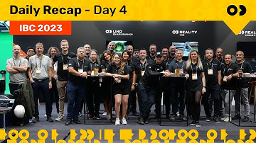 #IBC2023 Day 4 Finale: Real-time Graphics Magic and Memorable Moments at IBC