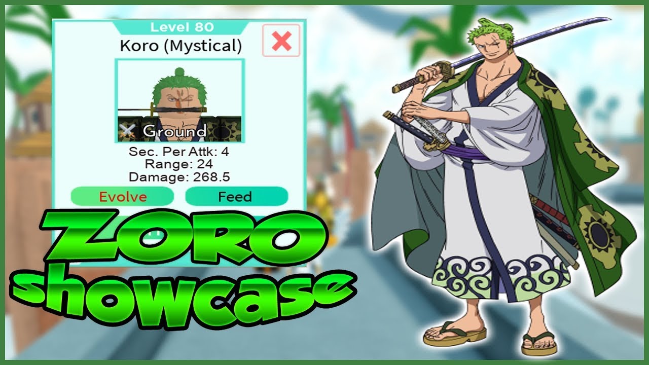 Koro (Mystical) - Zoro (Wano), Roblox: All Star Tower Defense Wiki