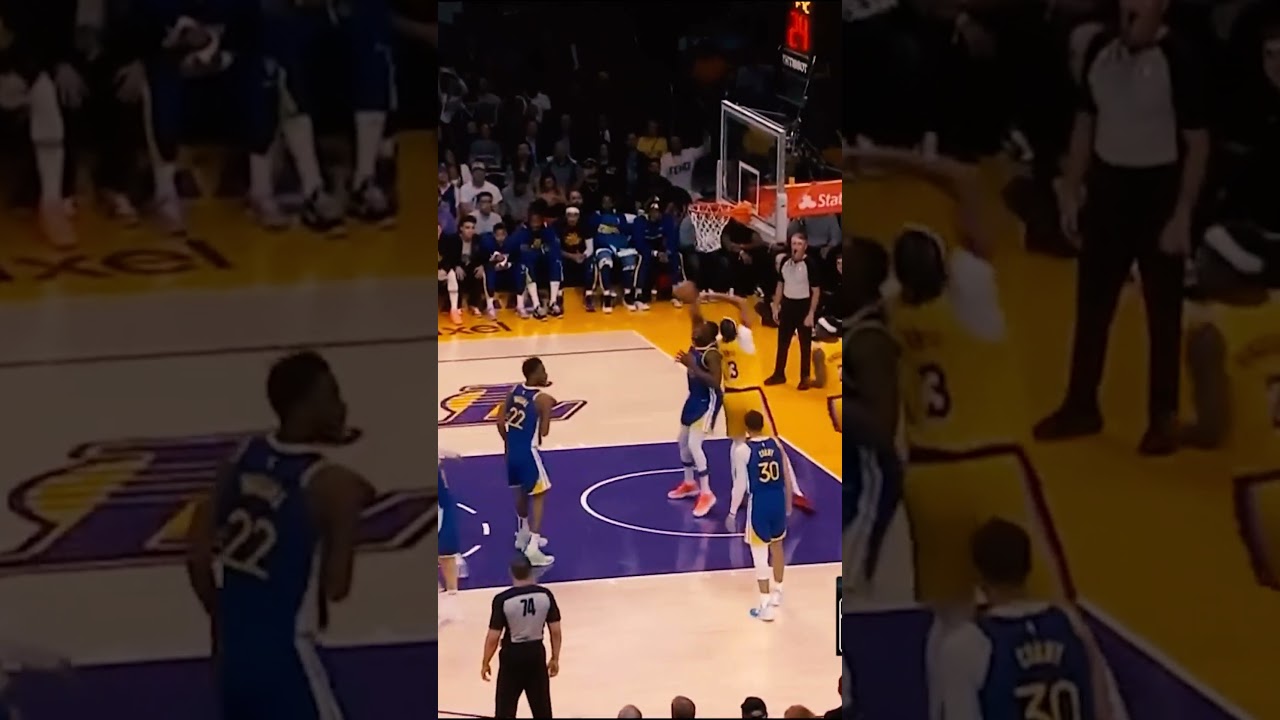 WATCH: Lakers Wins Game 4 | Highlight Lakers VS Warriors Game 4 #Shorts #BasketBall #NBA