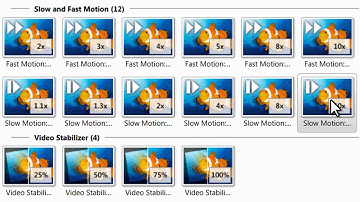 Slow & Fast Motion Effects in Nero Video