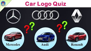 Cars Logo Quiz | Guess The Car Brand Logo Quiz | 50 Famous Car Logos | Car Quiz | Vehicle Quiz