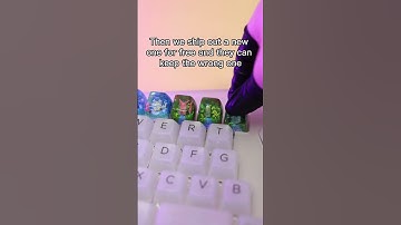 Accidents like this happen so we will make it right. 😉  #keycaps #keyboard #smallbusiness #resinart