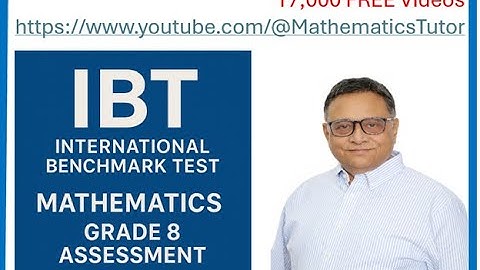IBT Grade 8 IB Math Preparation Test