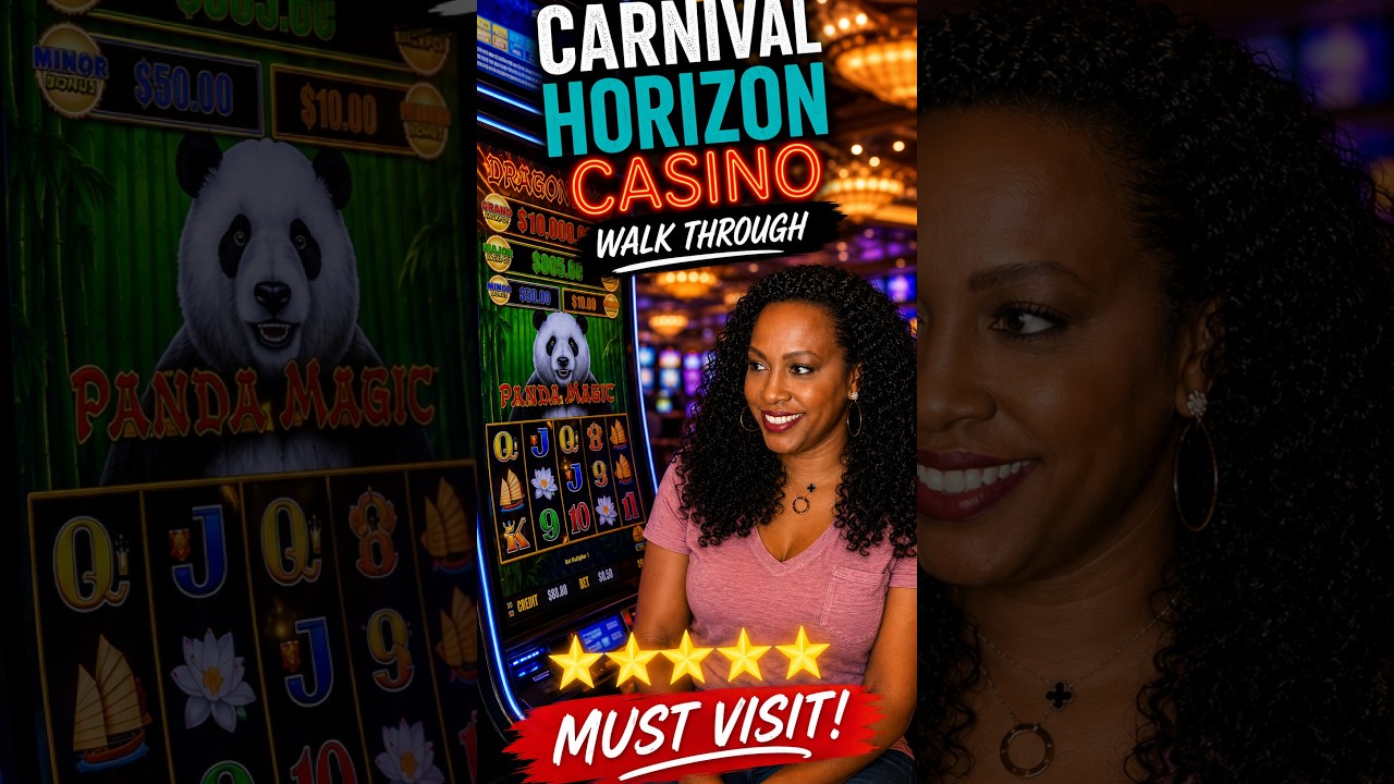 Inside the Casino on the Carnival Horizon