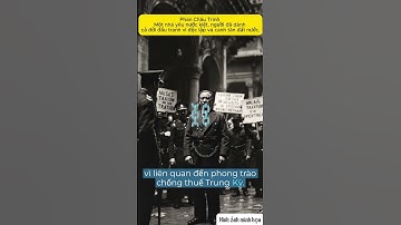 Phan Châu Trinh – người đã dành cả đời đấu tranh vì độc lập và canh tân đất nước.  #ai #short