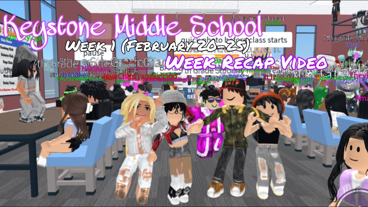 Keystone Middle School With Friends | Week 1 | Feb 20-25, 2023 RECAP ...