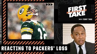 'It was the worst loss of Aaron Rodgers career‼️' - Stephen A. on the Packers' loss to the 49ers