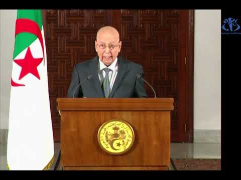 خطاب رئيس الدولة عبد القادر بن صالح  للأمة