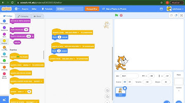 Como fazer personagem andar e pular no scratch [qualidade melhor]