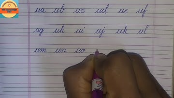 How to connect/join letters with 