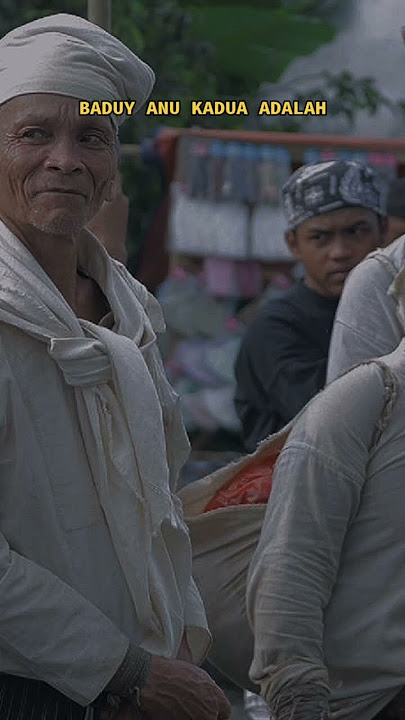 Alm Buya Uci Tentang Baduy Rohyatu dan Baduy Rahmati