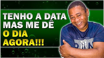 FUNÇÃO TEXTO EXCEL - 1 Maneira PARA OBTER POR EXTENSO O DIA DE UMA DATA Numa planilha do Excel