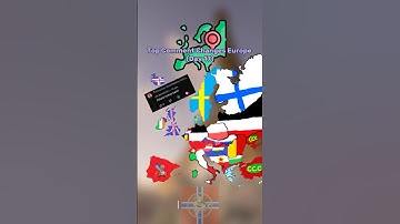 Top Comment Changes Europe (Day 17) 🌍 🔝 💬 #europe #mapping