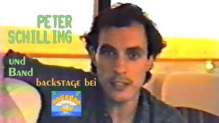 Peter Schilling + Band Backstage Bei Bananas (1983)