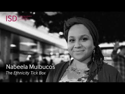 'The Ethnicity Tick Box', a poem written and performed by Nabeela Mulbocus