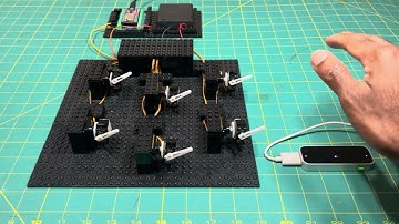 Scalable Multi-Servo Control: Real-time Gesture Control with Leap Motion