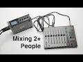 Mixing Sound for 2 People While Recording