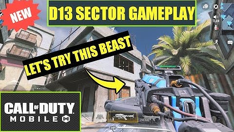 *NEW* D13 Sector Codm Gameplay | D13 Sector Cod Mobile | D13 Sector Legendary | D13 Sector Code
