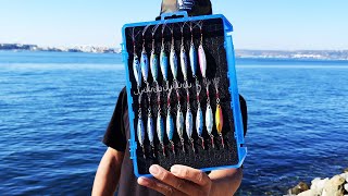 How To Fish Micro Jigs -- Micro Shore Jigging 