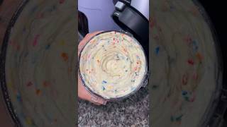 Birthday Cake Protein Ice Cream using the Ninja Creami