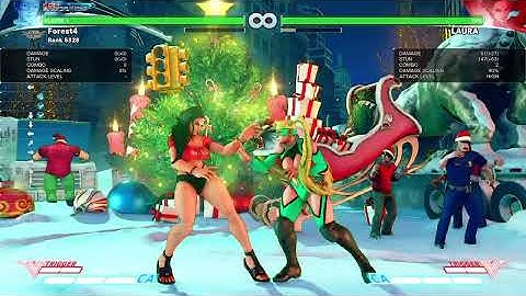 R Mika Counter Hit String c LK into Target Combo! SFV Season 2