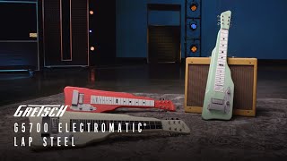 Gretsch G5700 Electromatic Lap Steel Broadway Jade video