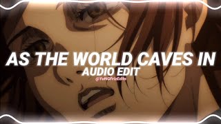 as the world caves in - matt maltese (cover by sarah cothran) [edit audio]