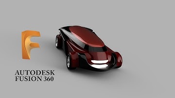 Speed Run - Car Designing Future Cars in Autodesk Fusion 360