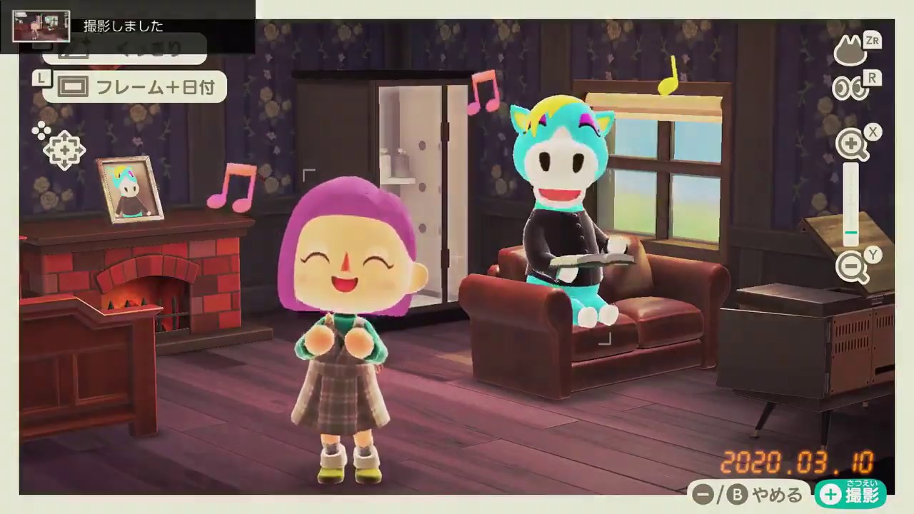 Photo Mode App Features and Filters Animal Crossing New Horizons