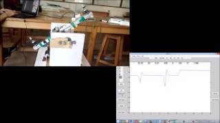 1D arm angle stabilization using PID classic control