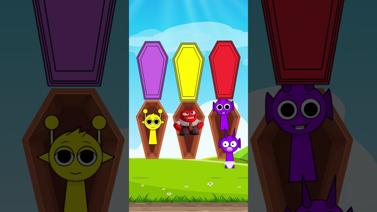 Кто найдет подходящую семью? 2 | Incredibox Sprunki и Inside Out 2 😲😁😂💖💕😵