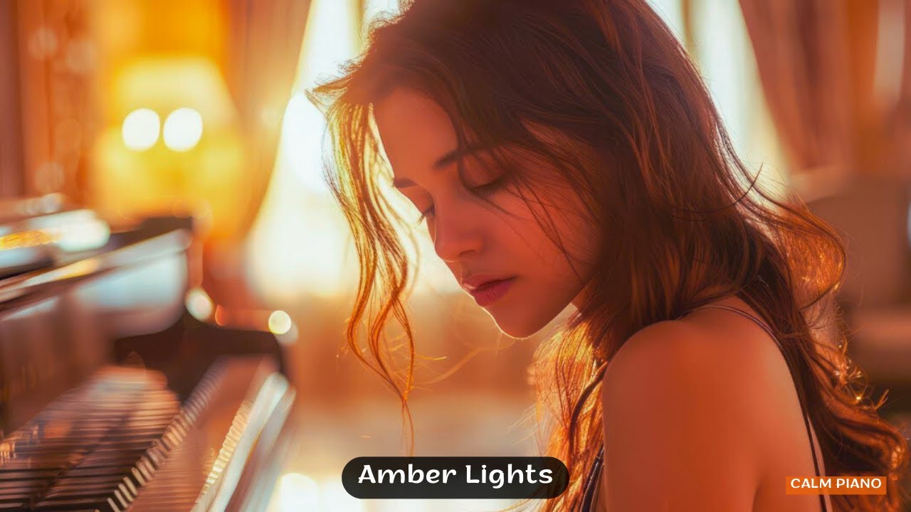 Amber Lights | Relaxing Piano Meditation Music 