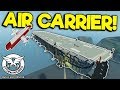 We Tried to Land on a AIR CARRIER! - Stormworks Build and Rescue Gameplay Multiplayer