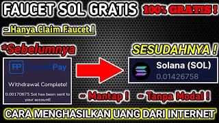 HOW TO EARN MONEY FROM THE INTERNET, FREE SOL FAUCET! JUST REGISTER AND CLAIM EVERY MINUTE! ~ Great screenshot 1