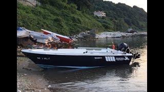İSATEK TEKNE 425 ARAS MODELİMİZ ( FİBERGLASS BOAT )