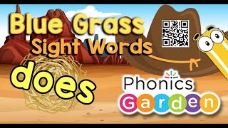 Does Sight Words Bluegr Phonics Garden