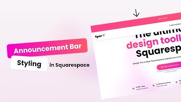 Make Your Announcement Bar Stand Out in Squarespace – Easy Styling Tips