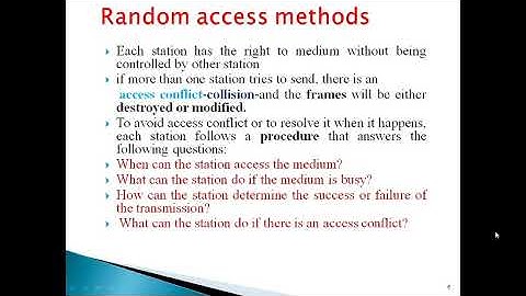 Data Communication - Media Access Control-part1