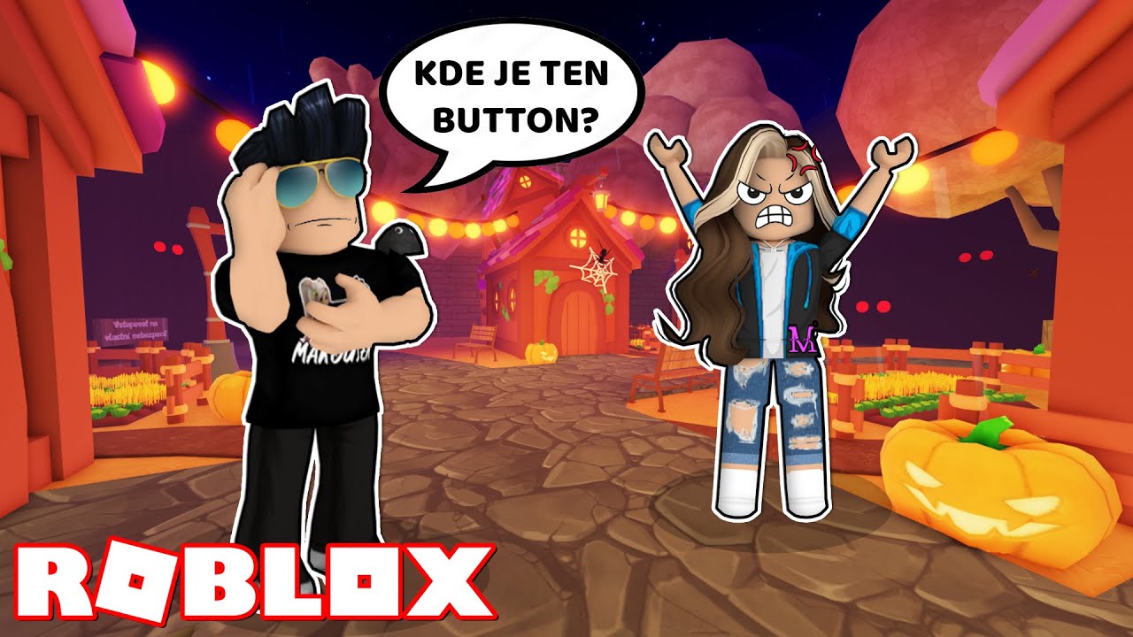 IRIIS SI NÁS VYCPALA!😨VENMAKKY FIND THE BUTTON od IRIIS!!😍 Roblox w/ @Makousek