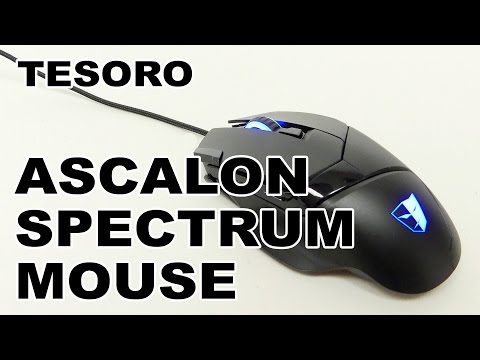 Tesoro Ascalon Spectrum Optical Gaming Mouse Review