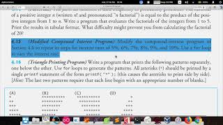 C How to Program (6th edition) - Deitel & Deitel, exercise 4.15 Net Worth