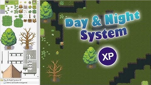 🌞🌛 RPG Maker XP: Mapping Timelapse | Crafting a Day/Night World