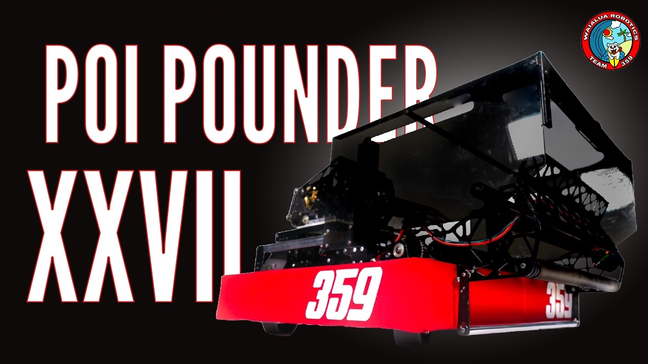 Poi Pounder XXVII - Team 359 2026 Robot Reveal