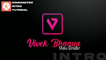 Professional Intro making in Kinemaster | How to make intro in Kinemaster intro tutorial 🔥