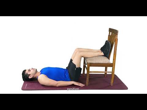 Neutral Position Lumbar Decompression Chair || back pain relief exercises