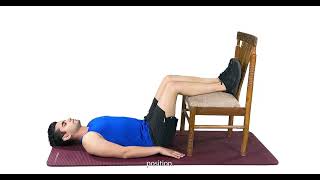 Neutral Position Lumbar Decompression Chair || back pain relief exercises