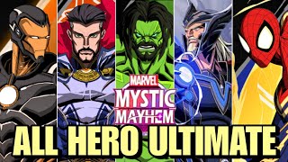 ALL HERO ULTIMATE SKILL Showcase | Marvel Mystic Mayhem