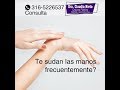 Sudor en manos / Tratamiento Hiperhidrosis / Dra. Claudia Nieto