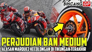 AKIBAT BAN MEDIUM..!!STRATEGI CEROBOH MARC MARQUEZ MUDAHKAN DOVIZIOSO DI TIKUNGAN TERAKHIR screenshot 4