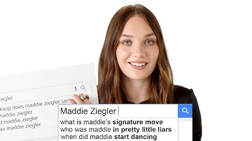 Maddie Ziegler Answers the Web